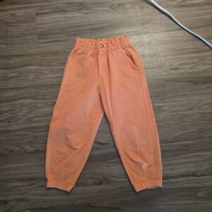 Zara Kids Vibrant Orange Joggers